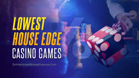 The 10 Casino Games with The Lowest House Edge.